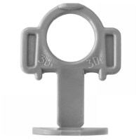 Зажим 3D+ СВП Strong 3D крестики 2 мм серый 100шт Зажим 3D+ СВП Strong 3D крестики 2 мм серый 100шт